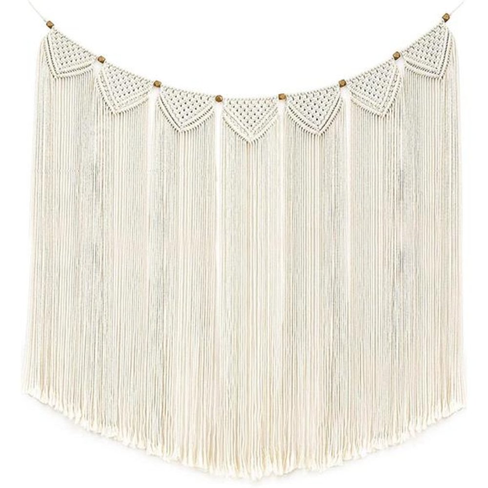Large Macrame Wall Hanging Boho Tapestry Woven Bohemian Above Bed Wall Decor